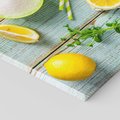 Obraz na płótnie 120x80 - Cytrynowe Orzeźwienie - cytryny, lemoniada