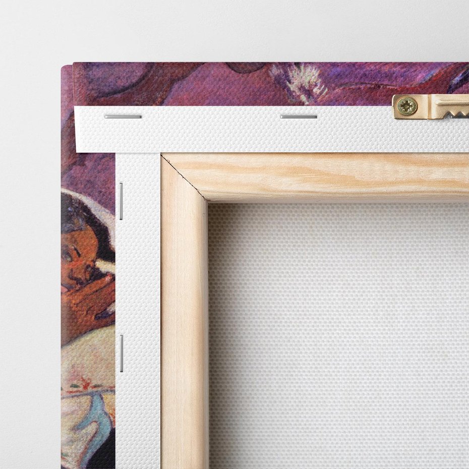 Obraz na płótnie 120x80 - Spirit of the Dead Watching 1892, Paul Gauguin - Reprodukcja - reprodukcja, obraz na płótnie