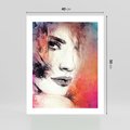 Plakat bez ramy 40x50 - Kobieta w sztuce - portret, kobieta