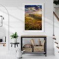Plakat bez ramy 30x40 - Pejzaż na łące - pejzaż, łąka