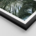 Plakat w ramie 50x70 - Wakacyjna Magia - palmy, tropiki - rama czarna