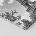 Obraz na płótnie 60x60 - Piękno architektury - Wieża, Eiffla