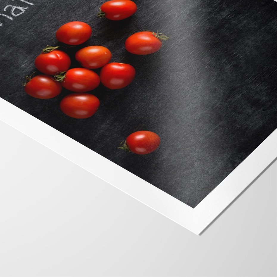 Plakat bez ramy 30x40 - Świeżość Smaku - pomidory, kuchnia