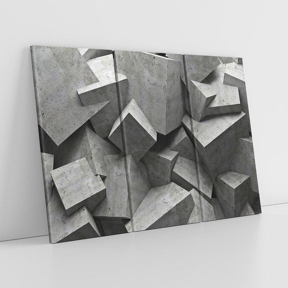 Obraz na płótnie 120x80 - Abstrakcja w Trzech Wymiarach - 3D, abstrakcja