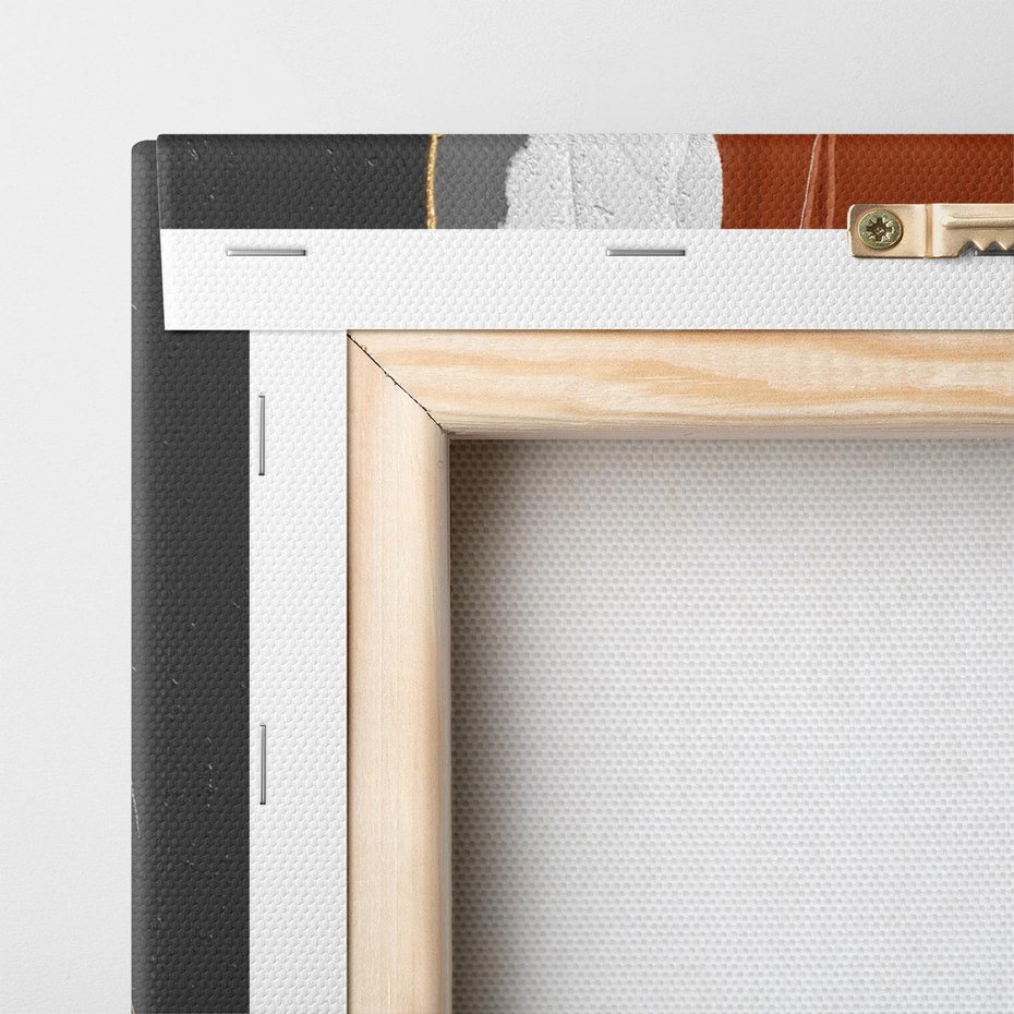 Obraz na płótnie 100x70 - Abstrakcyjna impresja - abstrakcja, nowoczesny