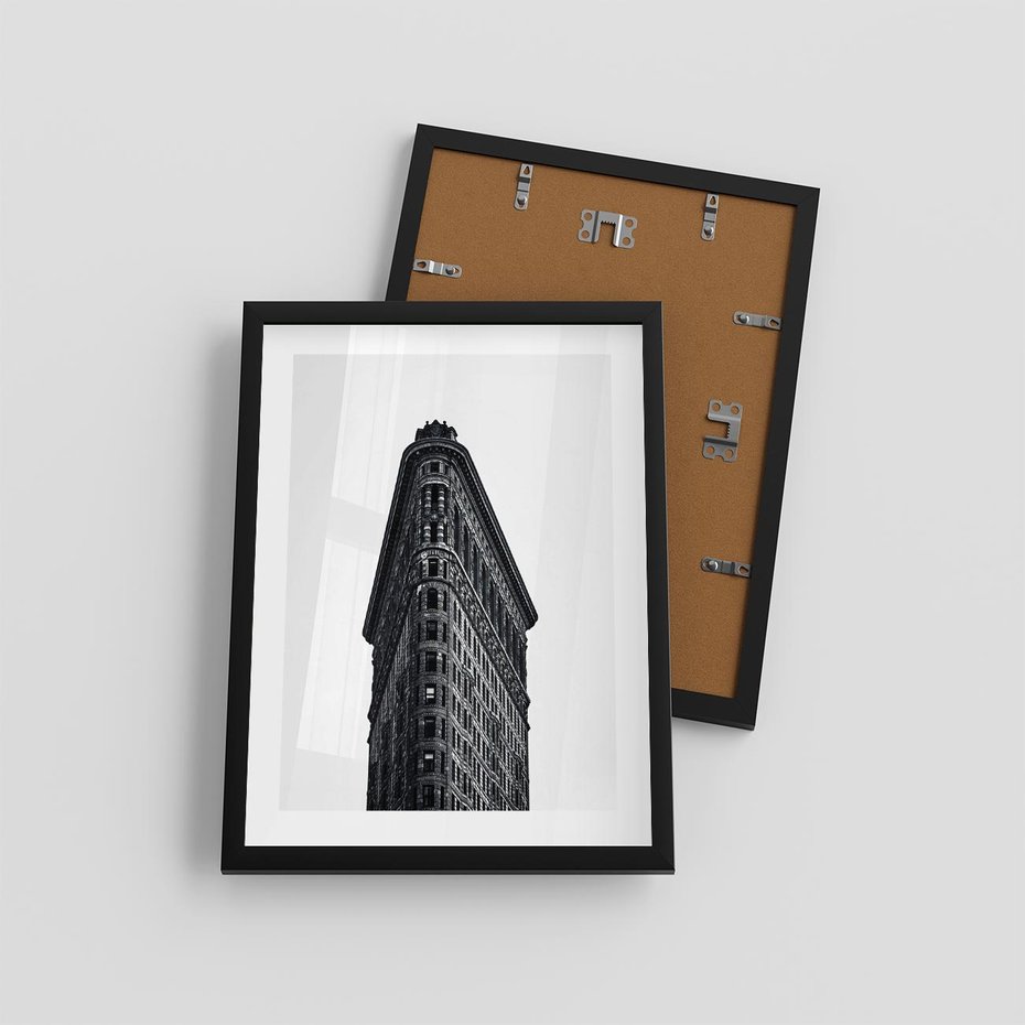 Plakat w ramie 30x40 - Majestatyczna Architektura - architektura, majestatyczny budynek - rama czarna