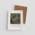 Plakat w ramie 30x40 - Elegancja Baletu - Edgar Degas, reprodukcja obrazu - rama biała
