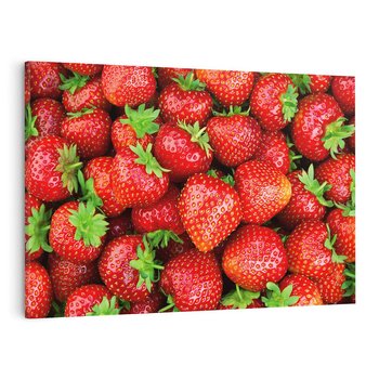 Obraz na płótnie 100x70 - Słodkie kuszenie - truskawki, owoce
