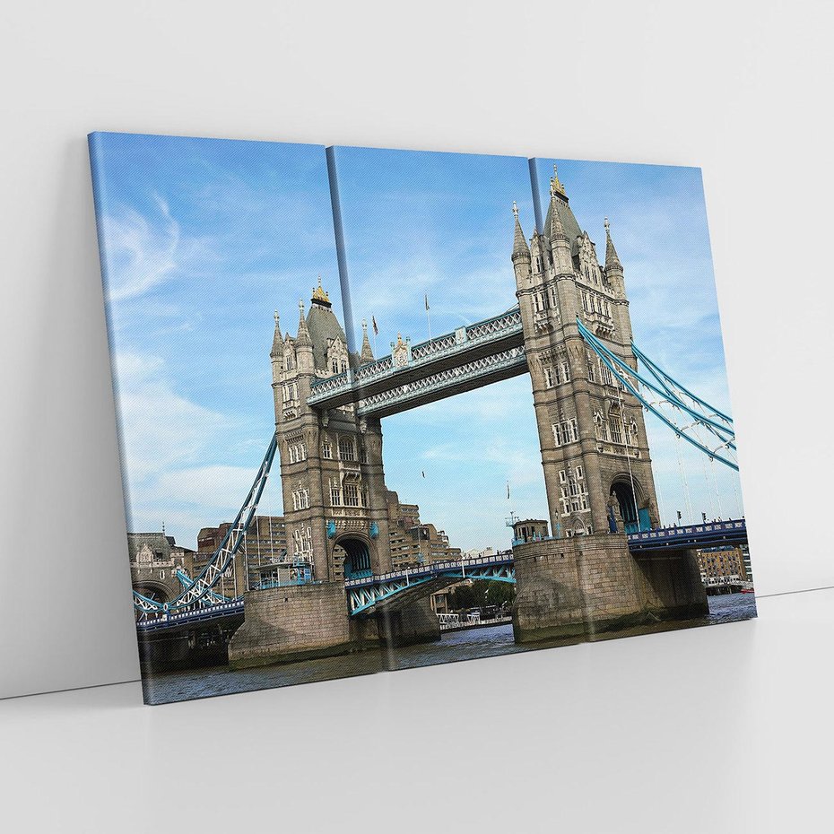 Obraz na płótnie 120x80 - Tower Bridge London UK - Tower Brigde, London