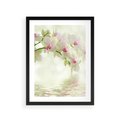 Plakat w ramie 30x40 - Orchidea w Spa - orchidea, kwiaty - rama czarna
