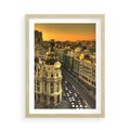 Plakat w ramie 50x70 - Miasto Metropolii - miasto, metropolia - rama drewno