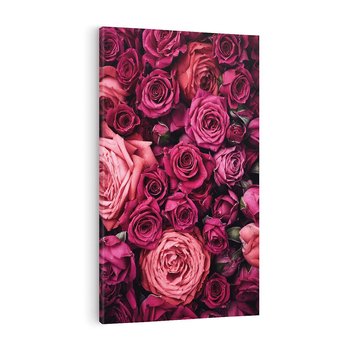 Obraz na płótnie 80x120 - Róże - piękno kwiatów - róże, kwiaty
