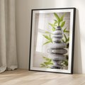 Plakat bez ramy 30x40 - Spa kamienie: naturalne piękno - spa, kamienie