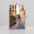 Obraz na płótnie 70x100 - Miłość na Romantycznej Uliczce - romantyczna, uliczka