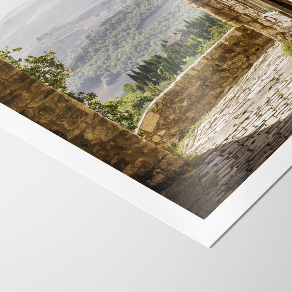 Plakat bez ramy 21x30 - Słoneczne Piękno Włoch i Prowansji - Włochy, Prowansja