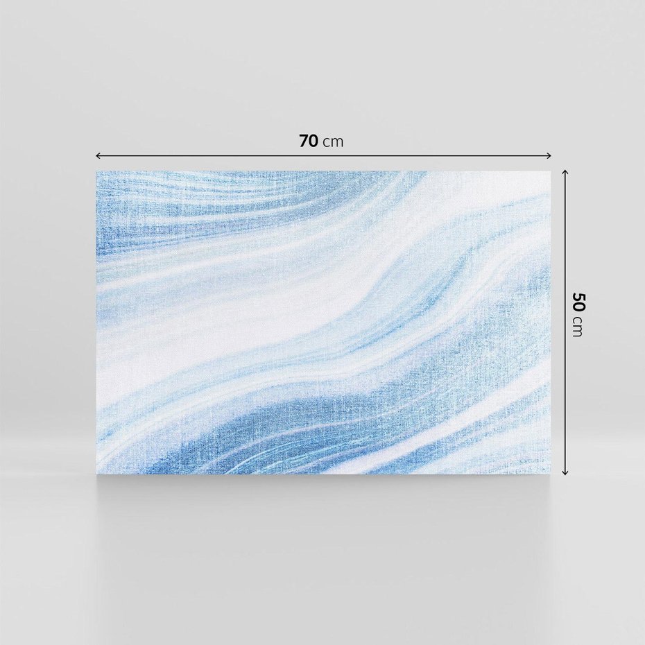 Obraz na płótnie 70x50 - Abstrakcyjna akwarela - abstrakcja, akwarela