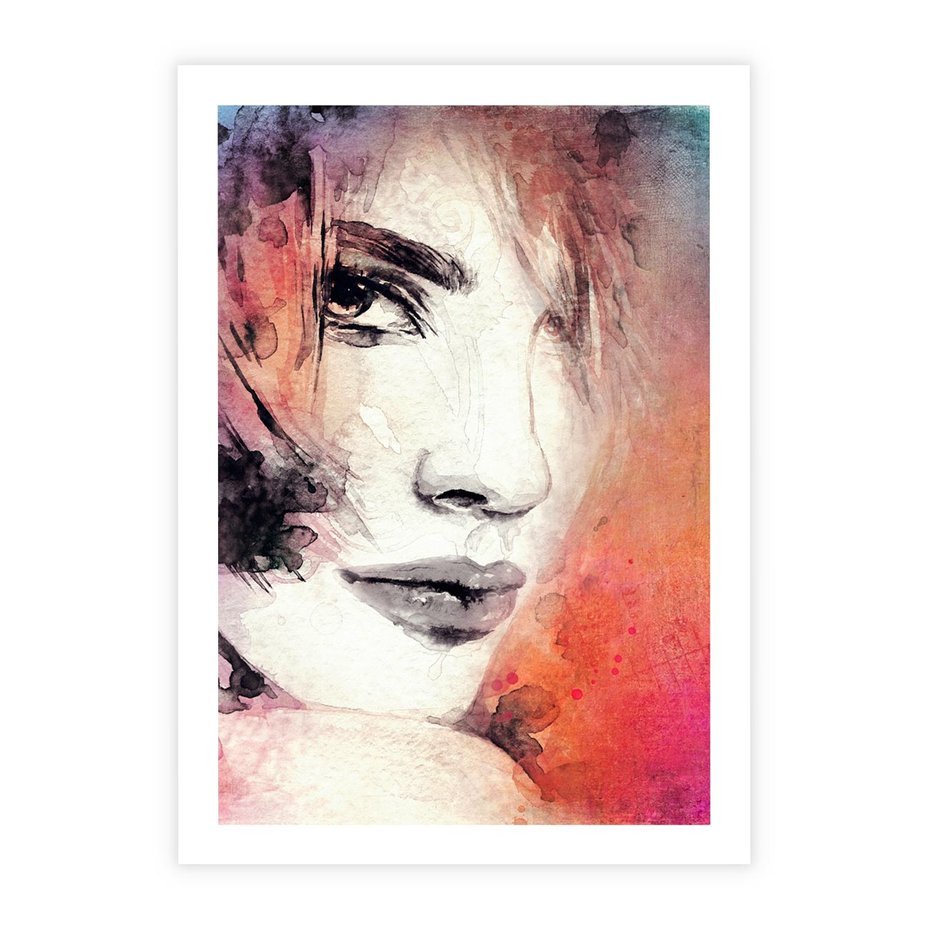 Plakat bez ramy 30x40 - Kobieta w sztuce - portret, kobieta