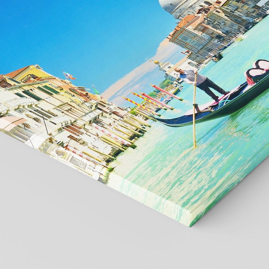 Obraz na płótnie 120x80 - Urok wenecjańskiego kanału - Wenecja, Włochy