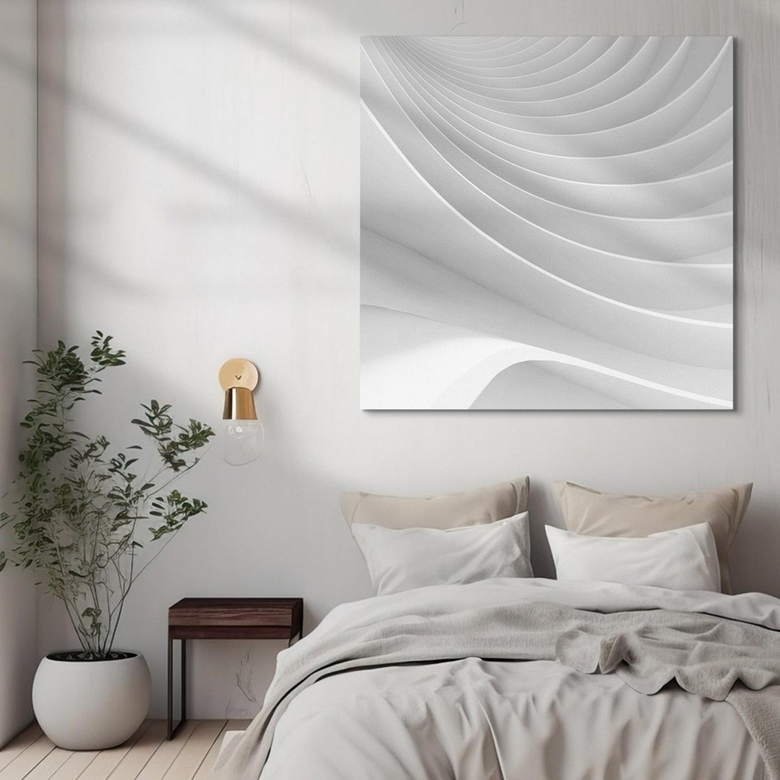 Obraz na płótnie 70x70 - Geometryczna Harmonia - geometryczne, kształty