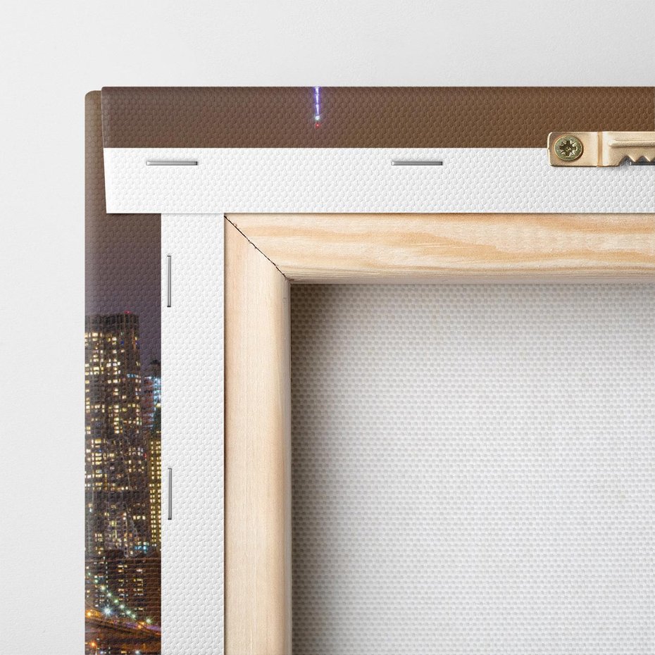 Obraz na płótnie 120x80 - Ikona Nowego Jorku - most, Nowy Jork