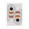 Plakat bez ramy 21x30 - Nowoczesna Abstrakcja - geometria, grafika