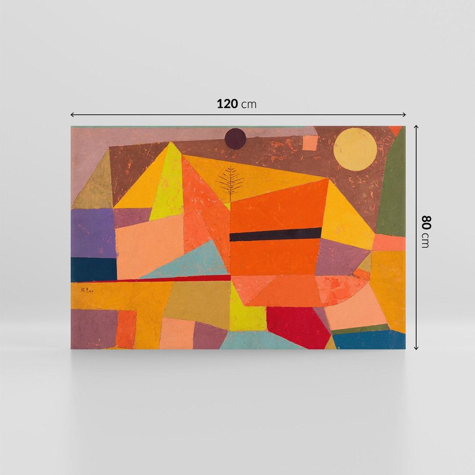 Obraz na płótnie 120x80 - Joyful Mountain Landscape 1929, Paul Klee - Reprodukcja - reprodukcja, obraz na płótnie