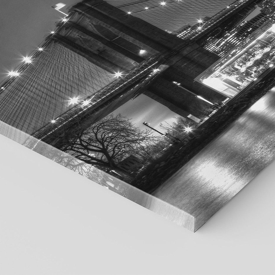 Obraz na płótnie 100x50 - Miasto, które nie Śpi - most, Nowy Jork