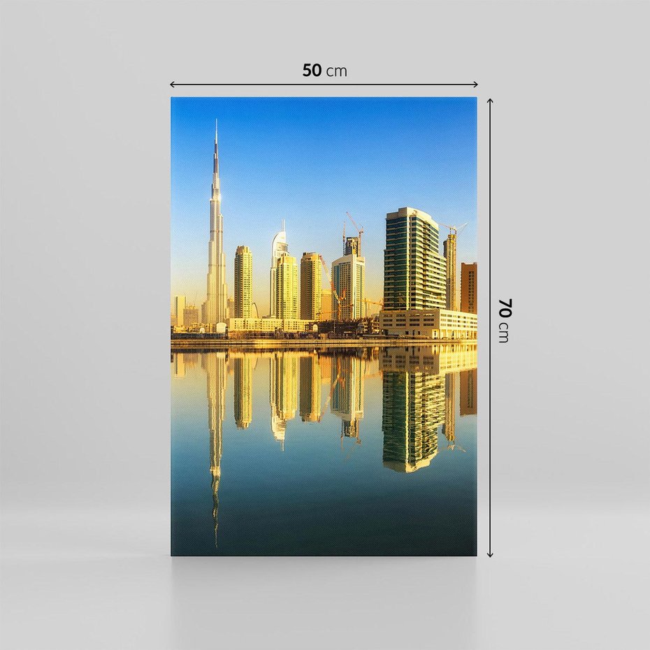 Obraz na płótnie 50x70 - Panorama Dubaju - Dubai, Dubaj