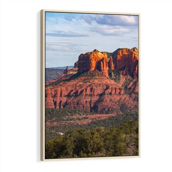 Obraz w ramie 70x100 - Majestatyczny Wielki Kanion - wielki kanion, perspektywa - rama drewno