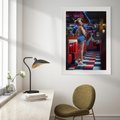 Plakat bez ramy 30x40 - Czas Na Wyjątkowy Posiłek - restauracja, retro