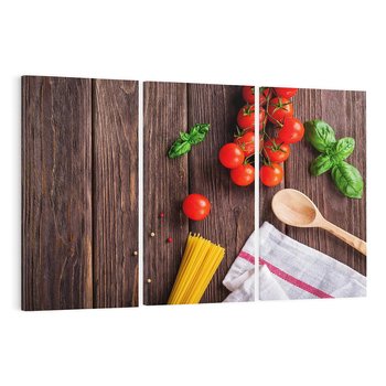 Obraz na płótnie 120x80 - Spaghetti - Kulinarne Delikatesy - spaghetti, makaron