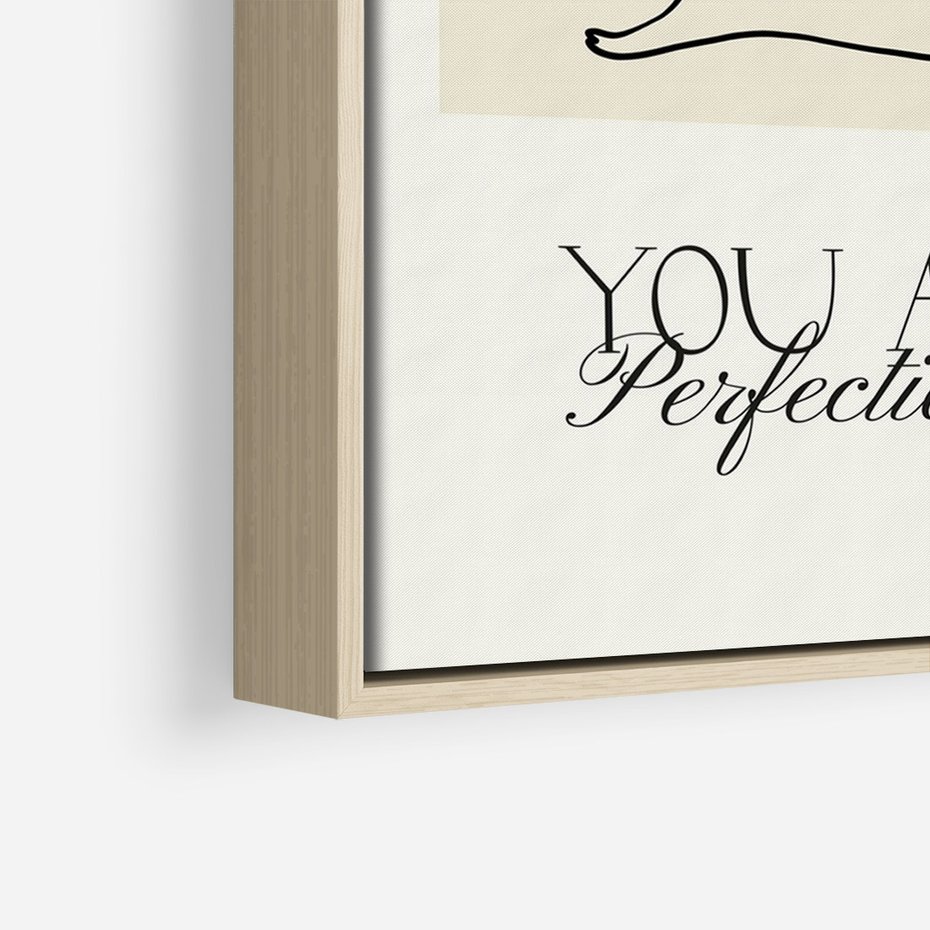 Obraz w ramie 80x120 - Harmonia Kształtów Bez Granic - siła kobiecości, rysunek - rama drewno