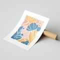 Plakat bez ramy 30x40 - Migotliwe Marzenia - kwiaty, rośliny