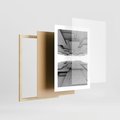 Plakat w ramie 30x40 - Architektura 3D - architektura, 3D - rama drewno