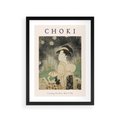 Plakat w ramie 30x40 - Sztuki Choki w Twoim Domu - reprodukcja, rycina - rama czarna
