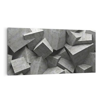 Obraz na płótnie 140x70 - Abstrakcja w Trzech Wymiarach - 3D, abstrakcja