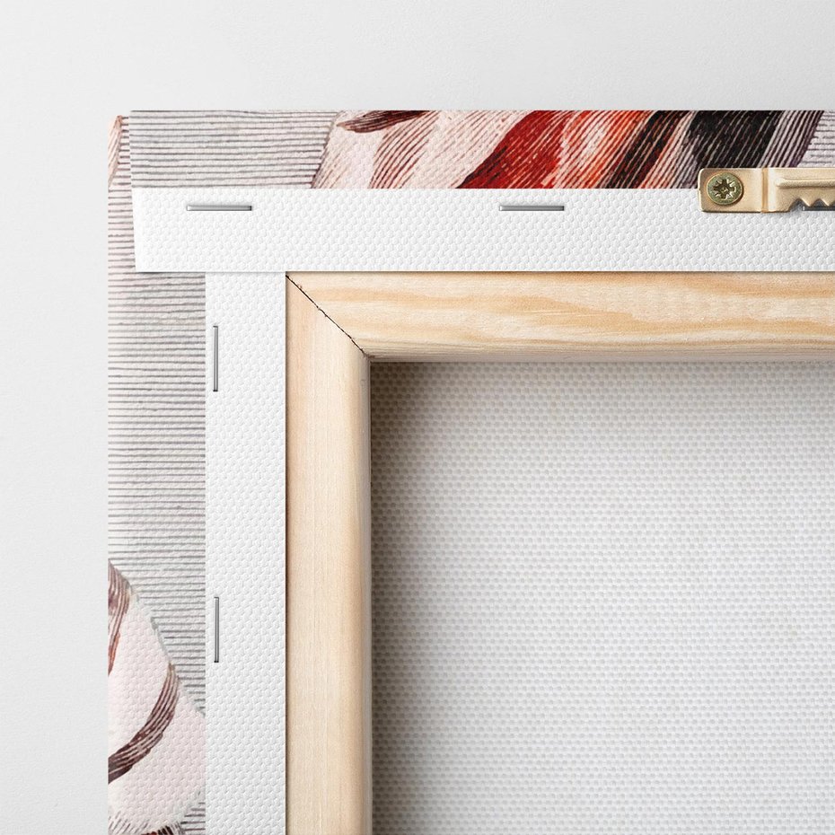 Obraz na płótnie 30x30 - Graficzna Elegancja - nowoczesna sztuka, grafika