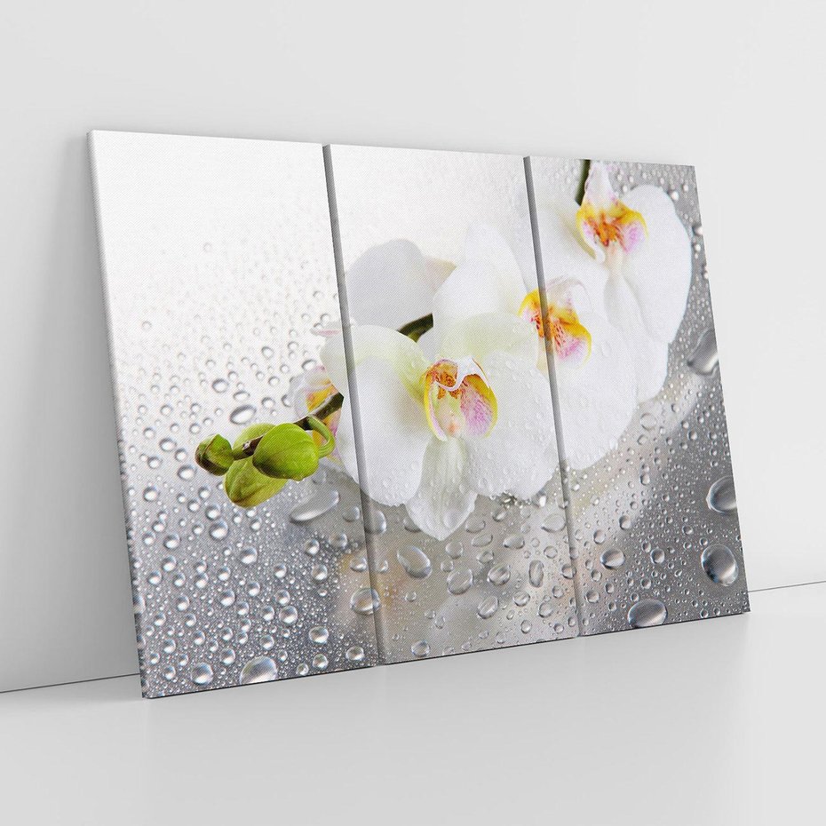 Obraz na płótnie 120x80 - Kwiatowy rój - kwiaty, kwiat