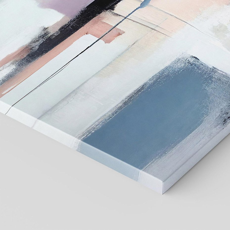 Obraz na płótnie 100x70 - Zamglone Kierunki - abstrakcja, obraz olejny