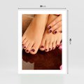 Plakat bez ramy 30x40 - Manicure i Pedicure - manicure, pedicure