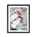 Plakat w ramie 40x50 - Baletowa Sztuka - balet, sztuka - rama czarna