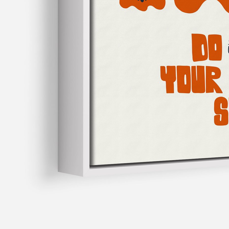 Obraz w ramie 80x120 - Taniec Kolorowych Promieni - self care, kompozycja kwiaty - rama biała