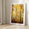 Plakat bez ramy 30x40 - Jesienny Las - Kolorowa Paleta Natury - jesień, drzewa