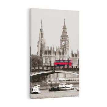 Obraz na płótnie 50x70 - Ikona Londynu - Most - most, Londyn