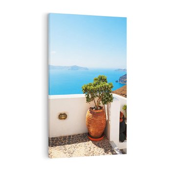 Obraz na płótnie 80x120 - Santorini - oaza greckiej wyspy - Santorini, grecka