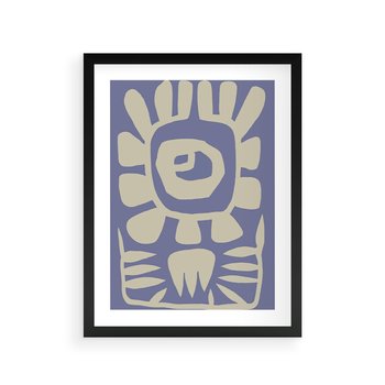 Plakat w ramie 40x50 - Widok Abstrakcyjny - skandynawski styl, plakat - rama czarna