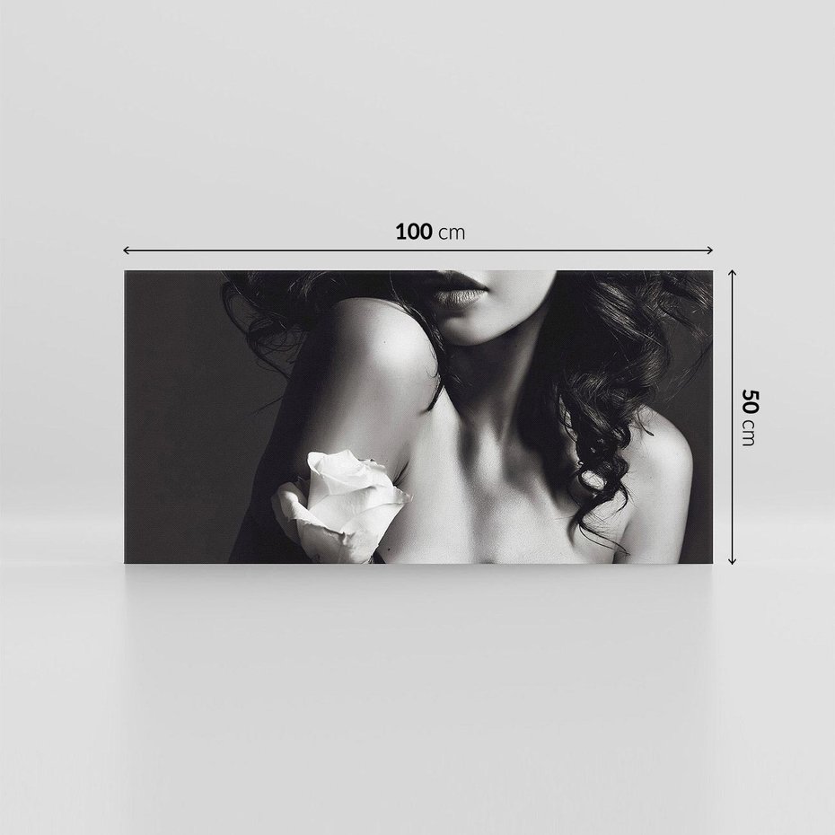 Obraz na płótnie 100x50 - Piękno kobiecego aktu uchwycone - kobieta, akt