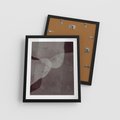 Plakat w ramie 40x50 - Obce Odcienie - mroczny plakat, nowoczesne wnętrza - rama czarna