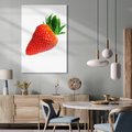 Obraz na płótnie 80x120 - Truskawka - Owocowa Rozkosz - truskawka, owoc