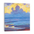 Obraz na płótnie 80x80 - "By the Sea" (1909), Piet Mondrian - Reprodukcja - reprodukcja, obraz na płótnie